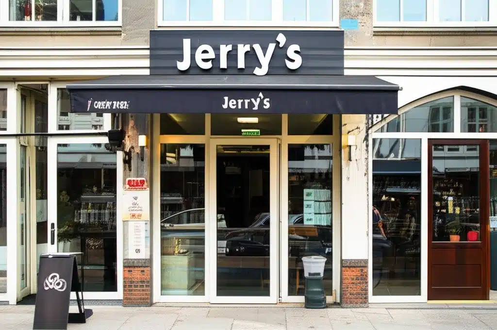 Jerry’s 1 Jerry’s ikonisk logo og varemærke i høj opløsning