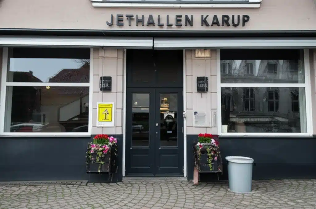 Jethallen Karup 1 Jethallen Karup: Indvendig udsigt af historisk hangarlokalitet