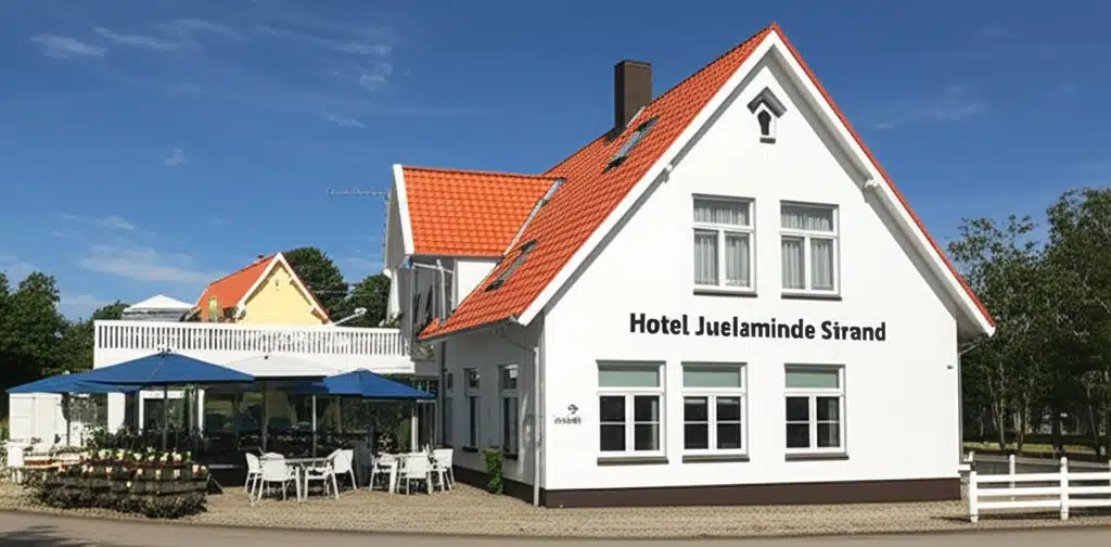 Hotel Juelsminde Strand 1 Juelsminde Strand Hotel: Udsigt over stranden og havet