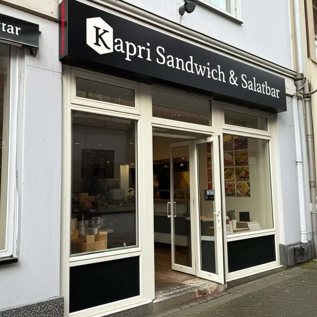 Kapri Sandwich & Salatbar 1 Kapri Sandwich & Salatbar: Friske salater og sandwich i København