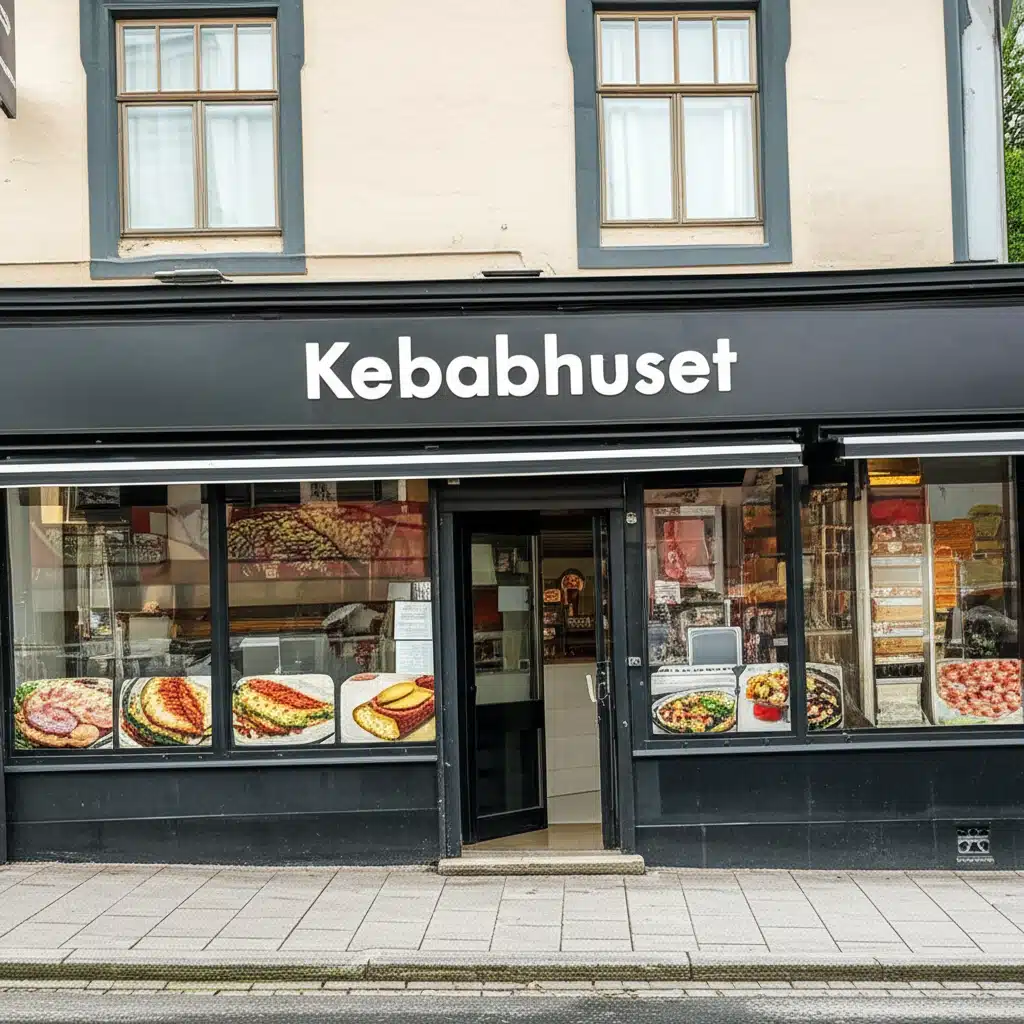 Kebabhuset: Lækker kebab og friske salater i hyggelig atmosfære