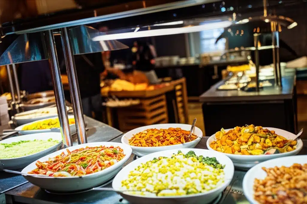 Kims Køkken Buffet: Lækker mad og friske retter