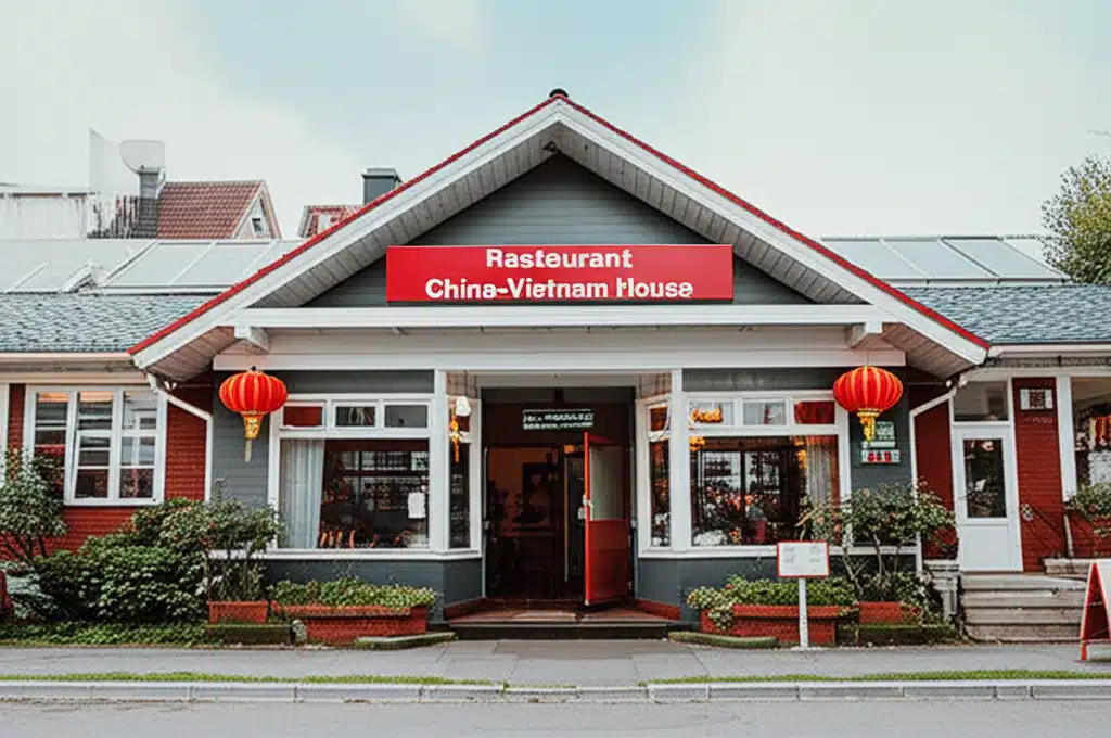 Restaurant China-Vietnam House 1 Kinesisk-vietnamesisk restaurant: China-Vietnam House i København