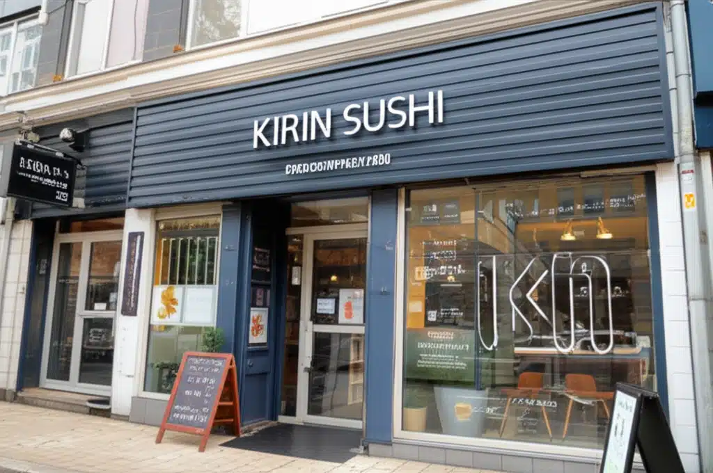 Kirin Sushi: Lækker japansk mad med friske råvarer