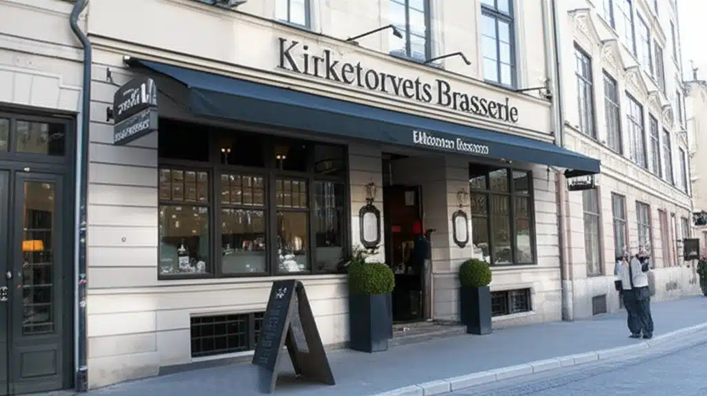Kirketorvets Brasserie 1 Kirketorvets Brasserie: hyggelig restaurant på historisk plads
