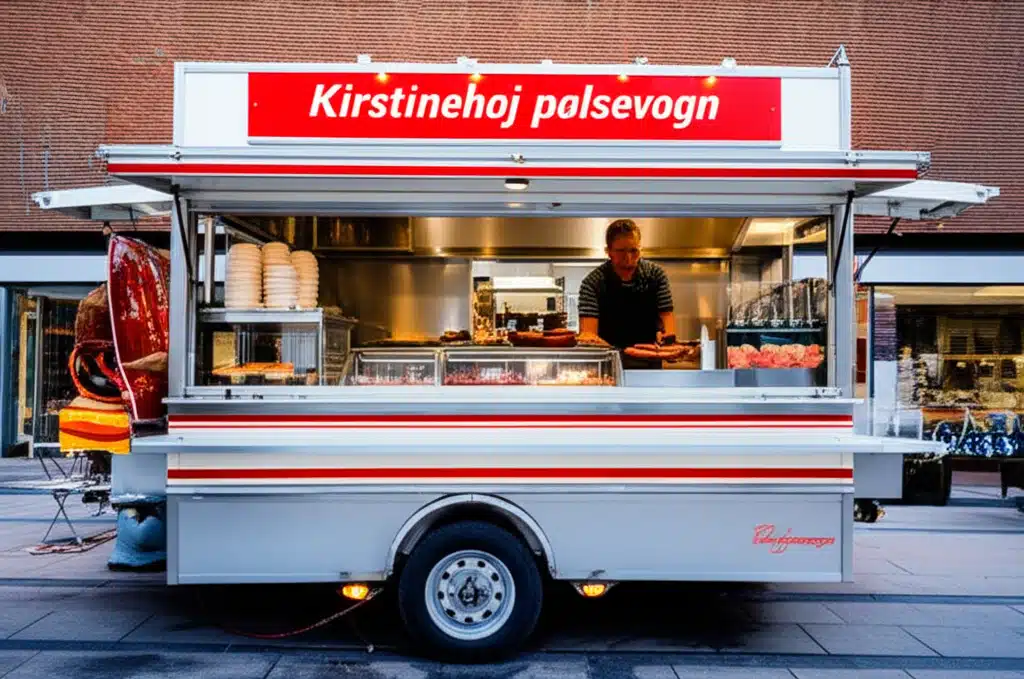 Kirstinehøj pølsevogn 1 Kirstinehøj pølsevogn: klassisk dansk streetfood oplevelse
