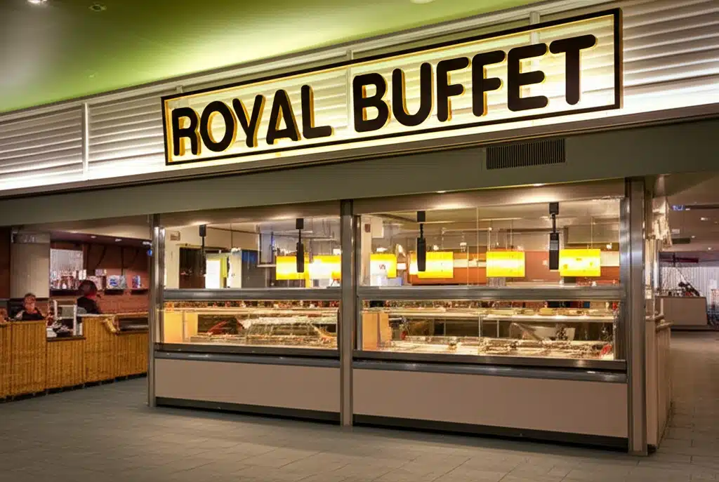 Royal Buffet 1 Kongelig Buffet: Lækker mad og festlig stemning