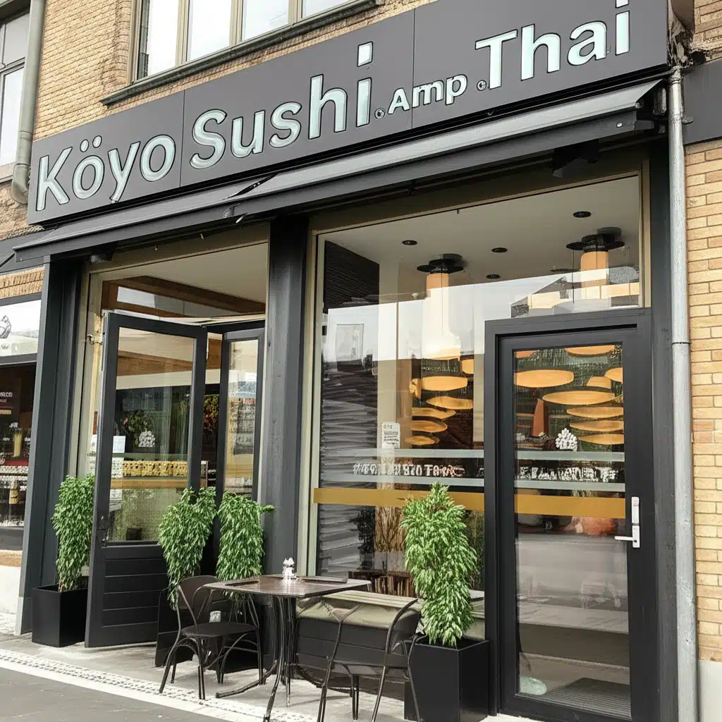 Kōyo Sushi & Thai 1 Kōyo Sushi & Thai: Lækker sushi og thaimad i hyggelig atmosfære