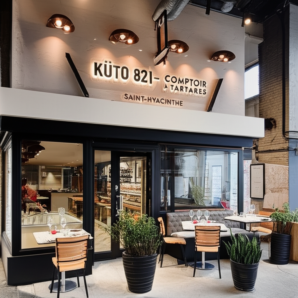 Küto - Comptoir à Tartares Saint-Hyacinthe 1 Küto - Tartarkøkken i Saint-Hyacinthe: Friske Råvarer