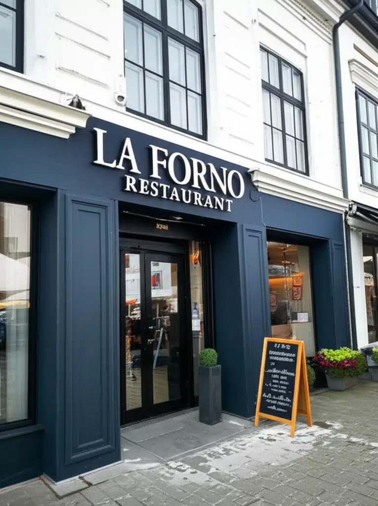 La Forno Restaurant: Lækker italiensk mad i hyggelig atmosfære
