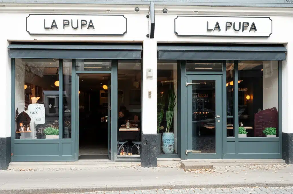 La Pupa 1 La Pupa: En farverig og detaljeret illustration af en puppe