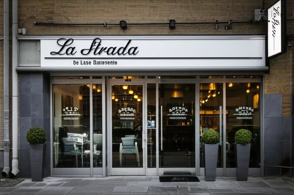 La Strada De Luxe Ristorante 1 La Strada De Luxe: Elegant Italiensk Restaurantoplevelse