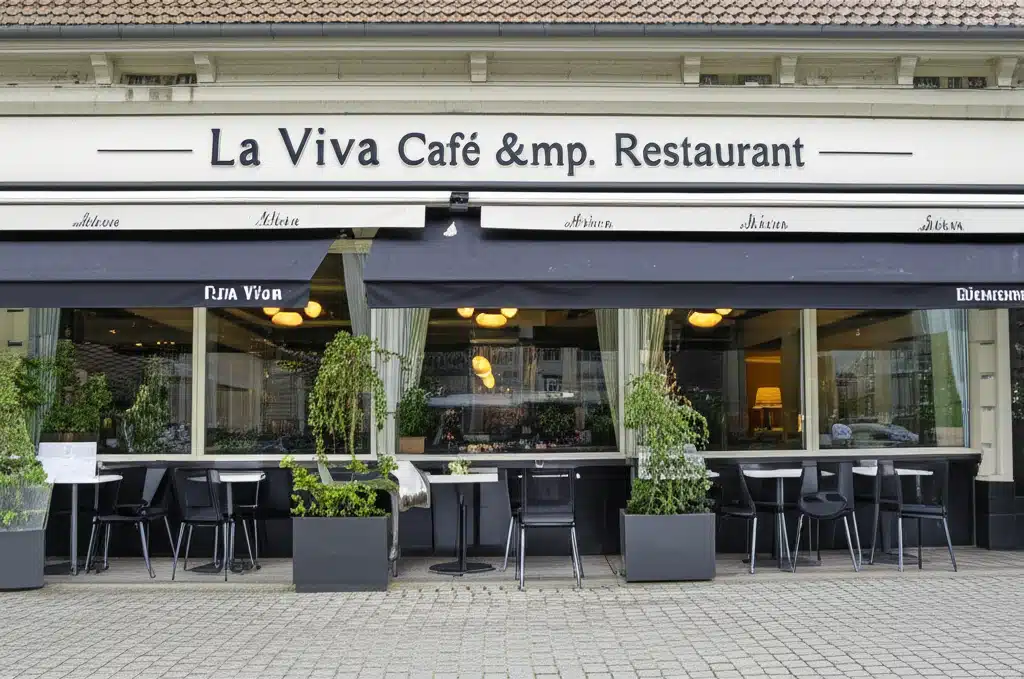 La Viva Café & Restaurant 1 La Viva Café & Restaurant - Lækker mad og drikkevarer i hyggelig atmosfære