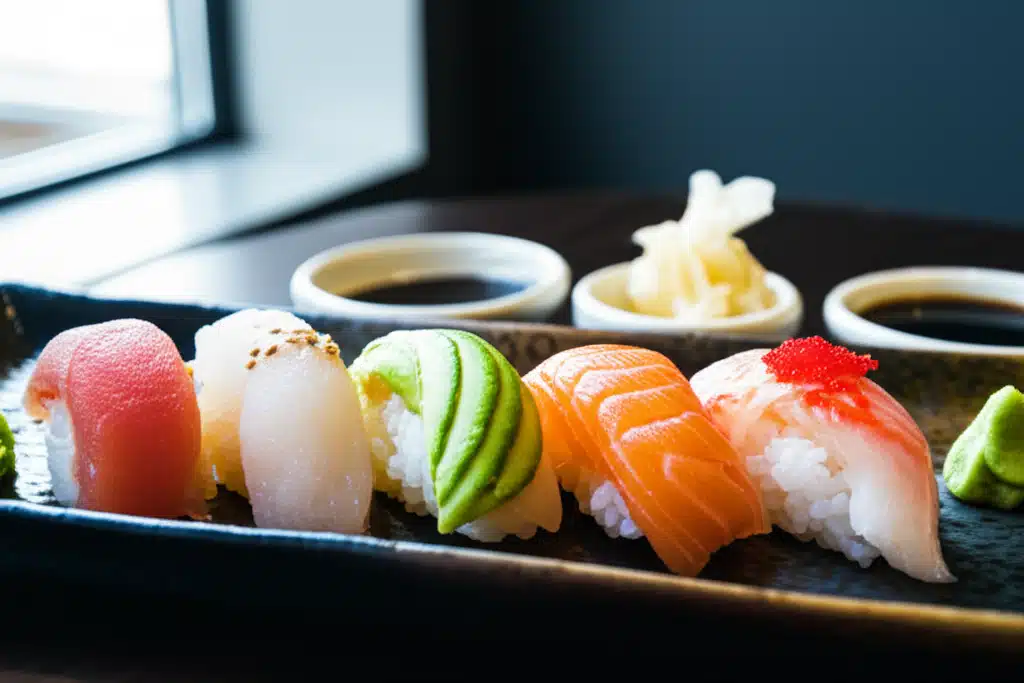 Tanoshii sushi 1 Lækker Tanoshii Sushi - En farverig og lækker oplevelse