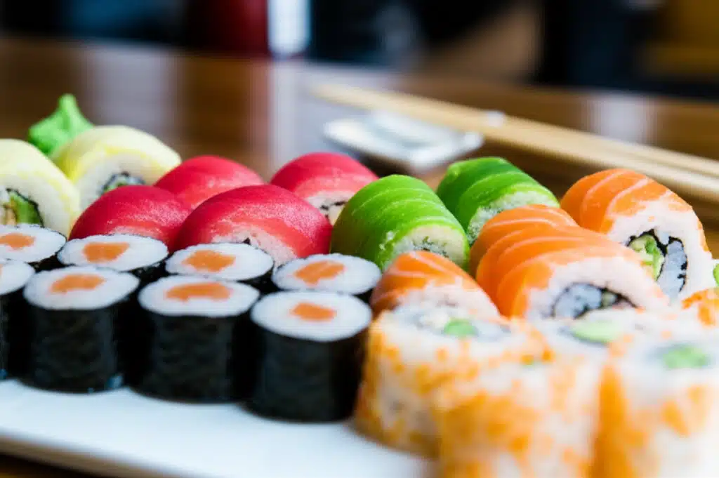 Wasabi Sushi 1 Lækker Wasabi Sushi: Frisk og Krydret Japansk Delikatesse