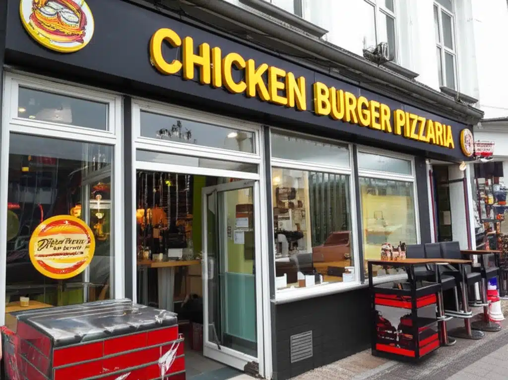 Chicken Burger Pizzaria 1 Lækker kyllingeburger fra vores pizzaria - Prøv den nu!