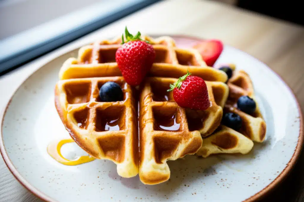 Waffles 1 Lækre vafler: Perfekt morgenmad eller dessert - opskrift her!