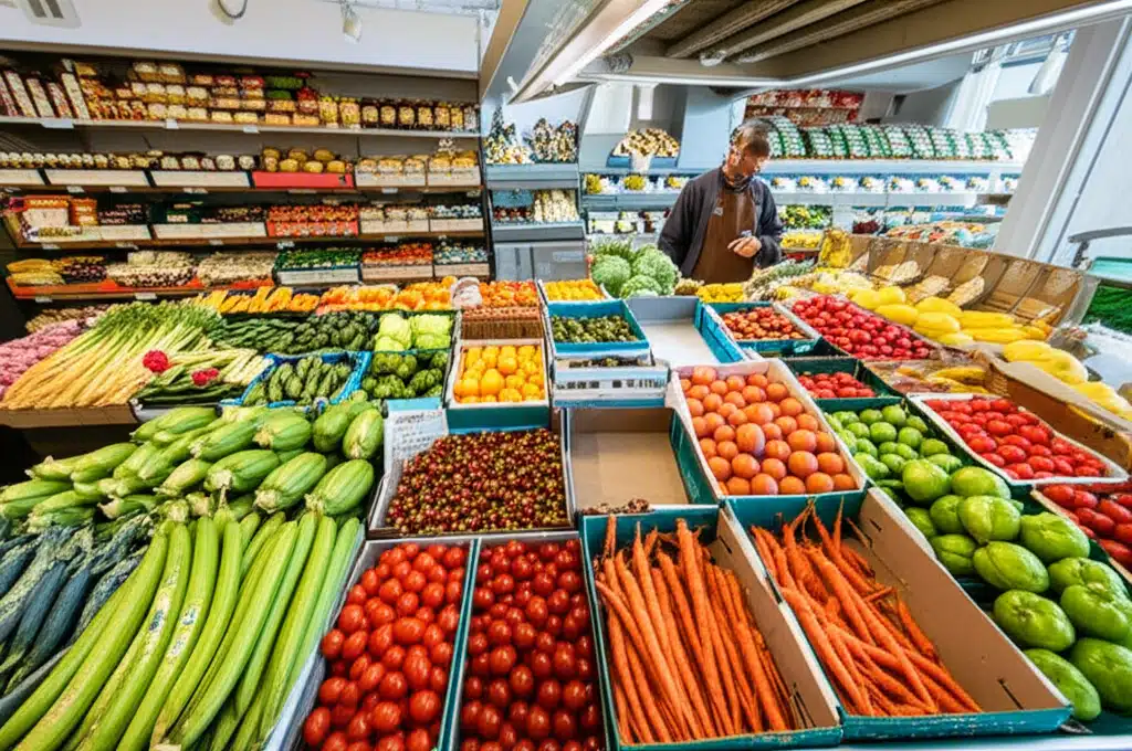 Country Market 1 Landbrugsmarked: Friske lokale produkter og landlig stemning