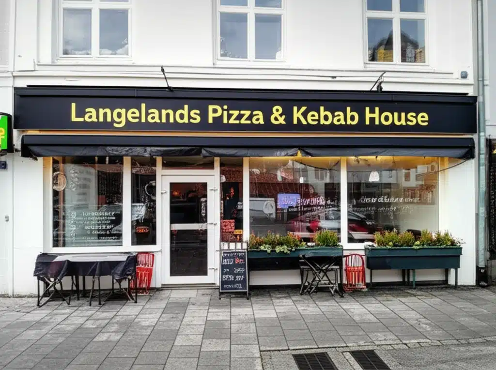 Langelands Pizza & Kebab House 1 Langelands Pizza & Kebab House: Lækker mad i byen