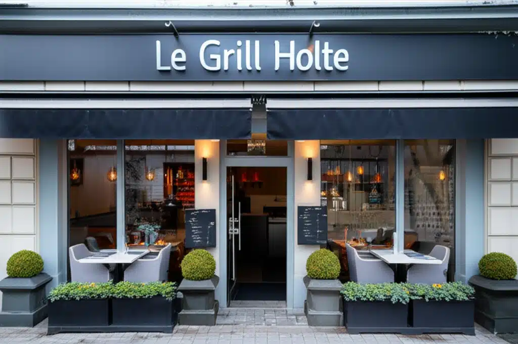 Le Grill Holte 1 Le Grill Holte: Lækker mad og hyggelig atmosfære i Holte