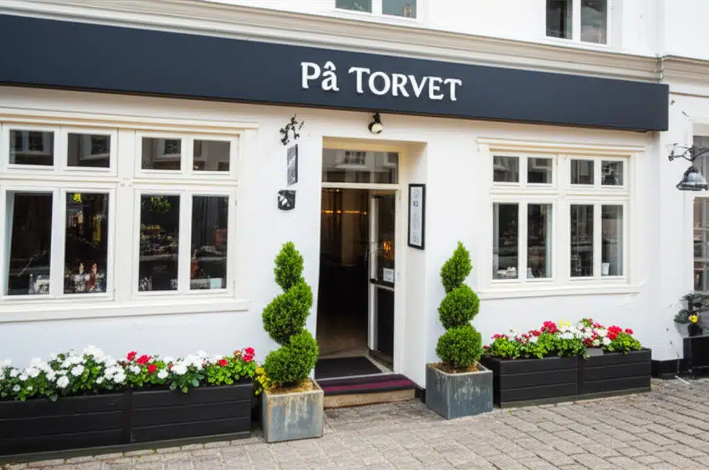 Livet på torvet: En livlig dansk bys centrum