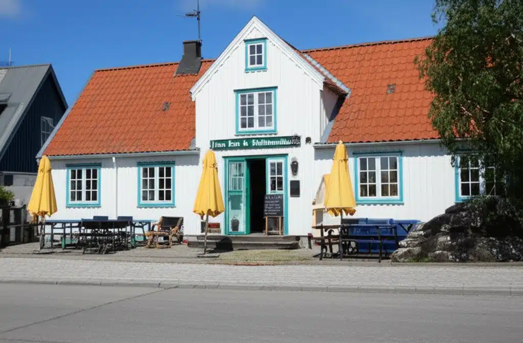 Livø Kro & Købmandscafe 1 Livø Kro & Købmandscafe: hyggelig restaurant på Livø