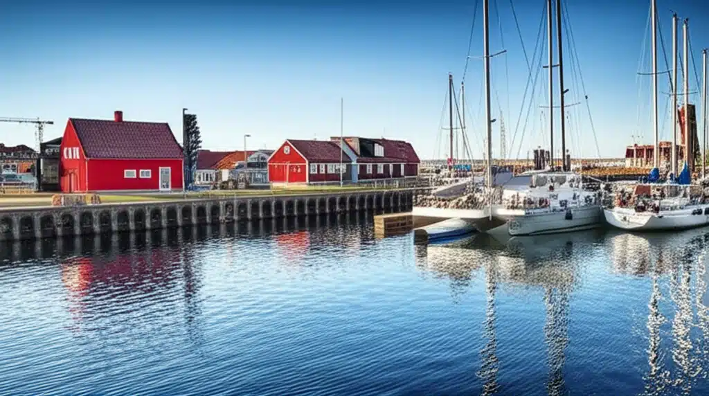 Løgstør Havn 1 Løgstør Havn: Både, Fiskere og Smuk Udsigt i Limfjorden
