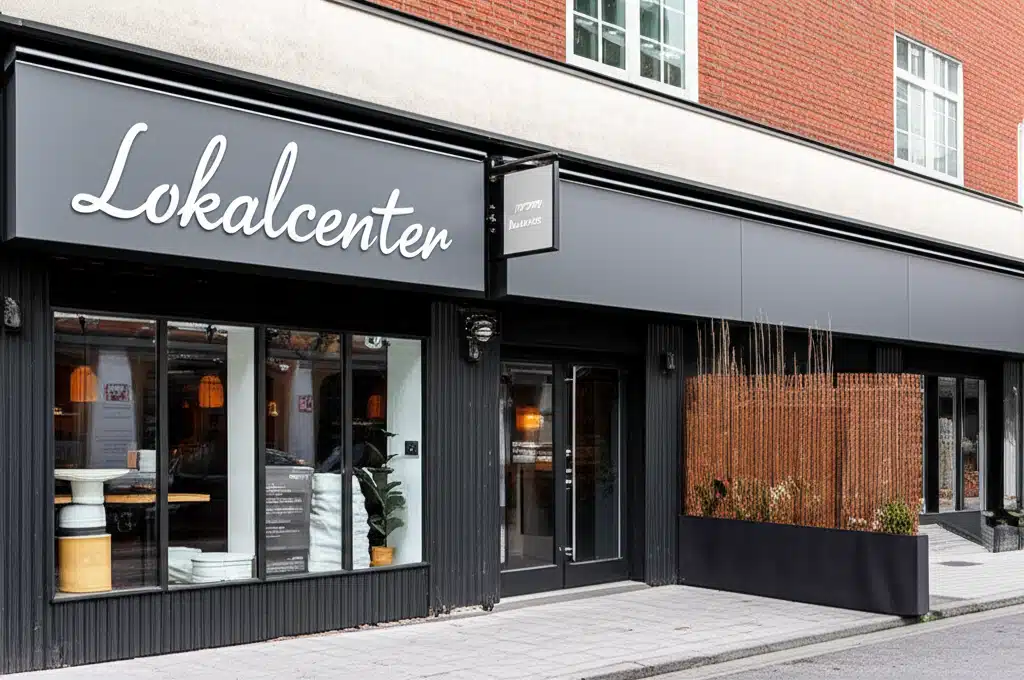 Lokalcenter 1 Lokalcenter: Billed af butikker og tjenester i dit nærområde