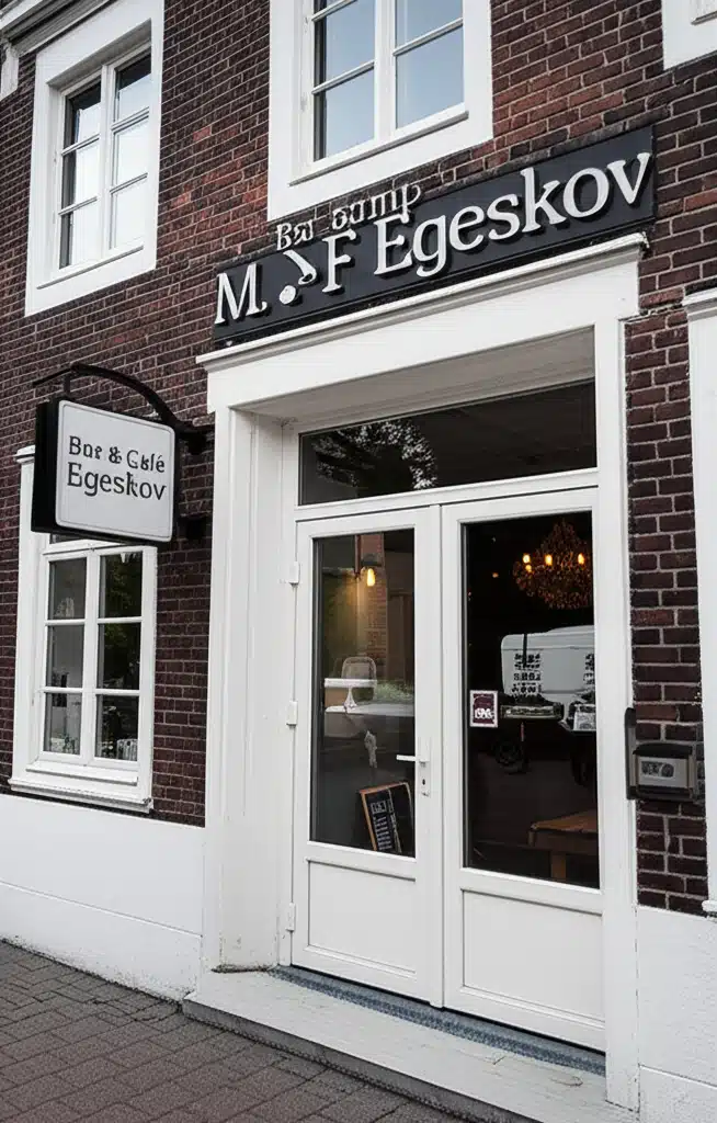 Bar & Café MF Egeskov 1 MF Egeskovs Bar & Café: En hyggelig oplevelse