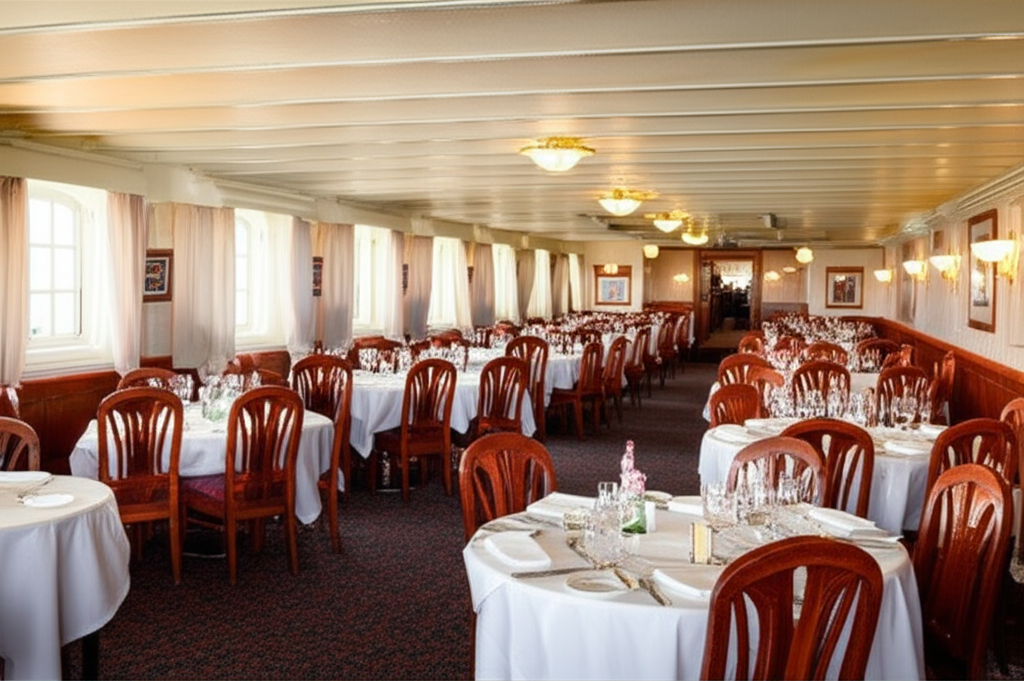 M/S Sagafjord - Restaurant Roskilde 1 M/S Sagafjord Restaurant Roskilde - Smagfuld madoplevelse på vandet