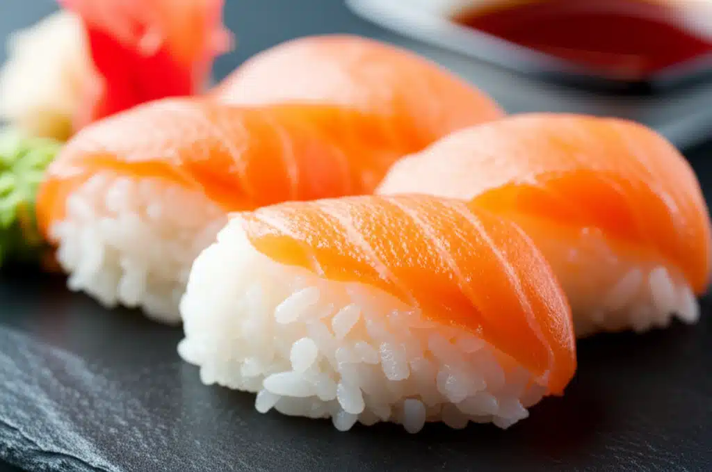 Maki Sushi 1 Maki Sushi: Lækre ruller med ris og fisk - Perfekt japanisk ret