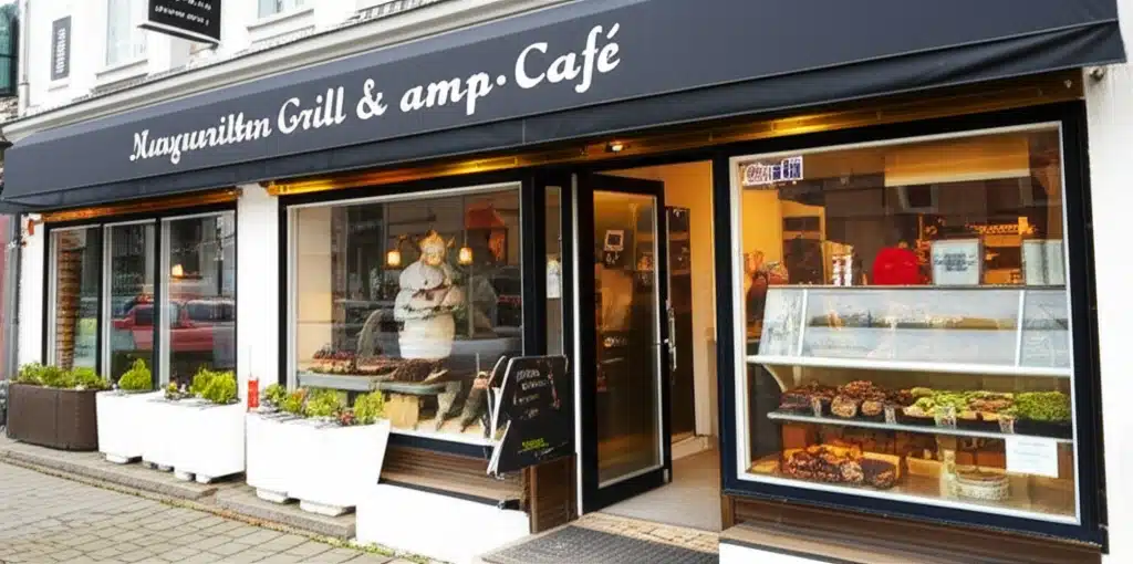 Margueritten Grill & Café 1 Margueritten Grill & Café: Lækker mad og hyggelig atmosfære
