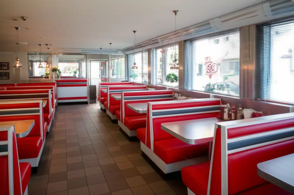 The Midwestern Diner 1 Midwestern Diner: Amerikansk Retro Restaurant Atmosfære
