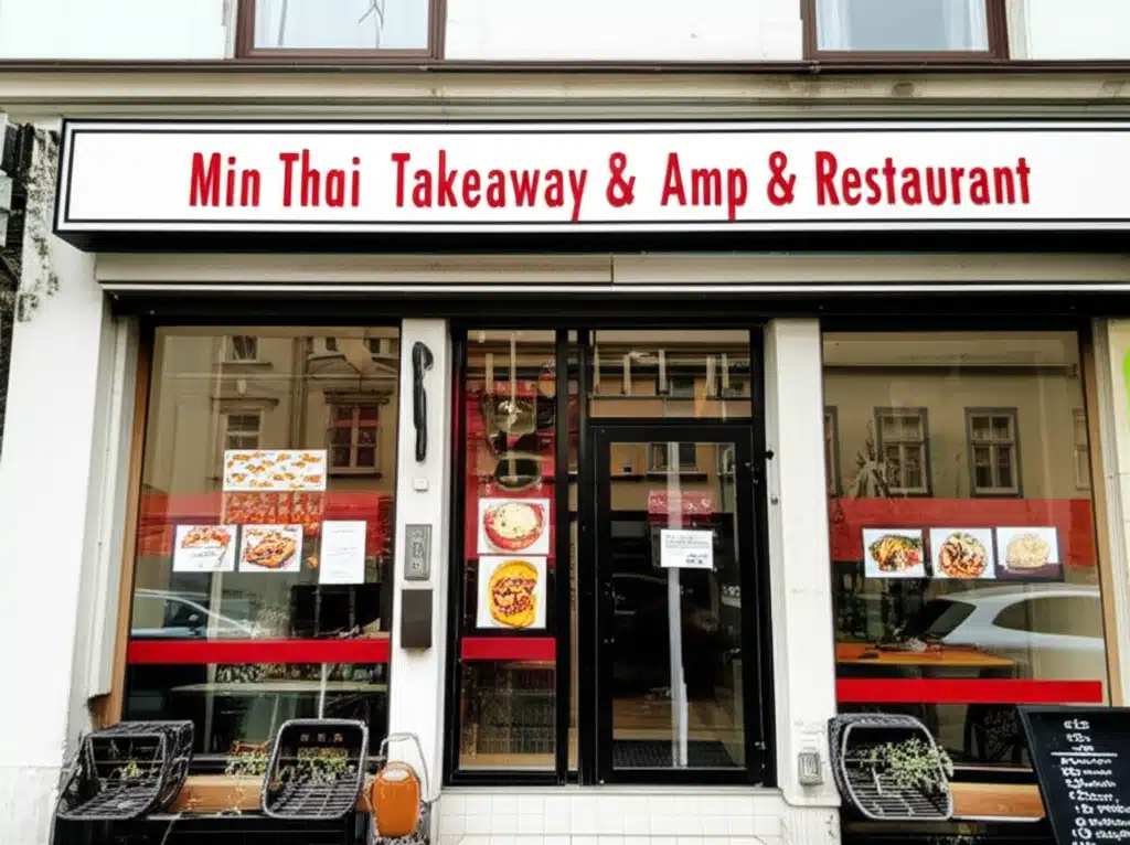 Min Thai Takeaway & Restaurant: Lækker autentisk thaimad i byen