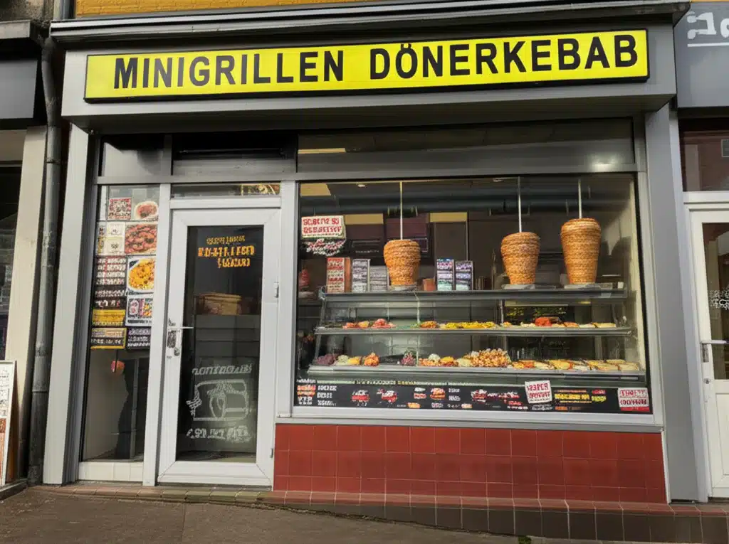 Minigrillen Dönerkebab 1 Mini-grill Dönerkebab: Lækker streetfood-oplevelse