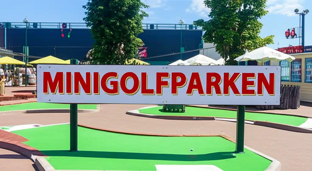 MinigolfParken 1 Minigolf bane i MinigolfParken: sjov og udfordring for alle aldre