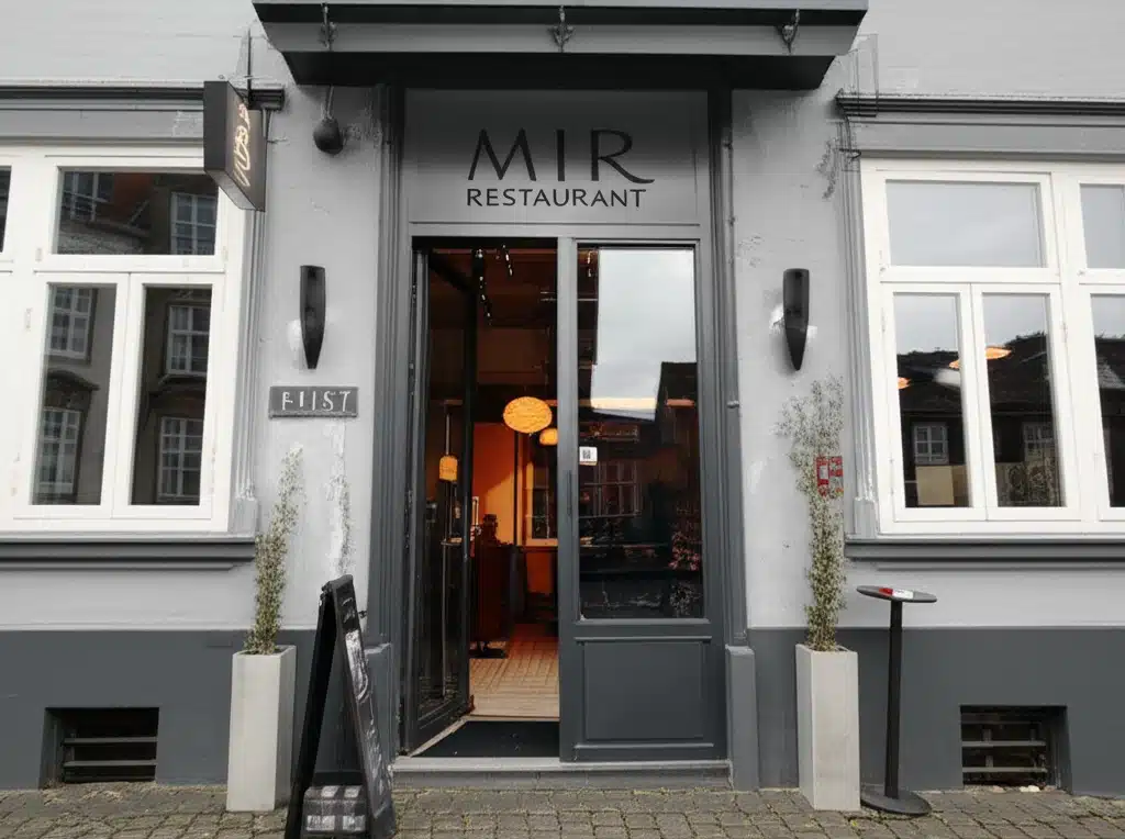 Mir Restaurant 1 Mir Restaurant: Udsigt og gastronomi i rummet