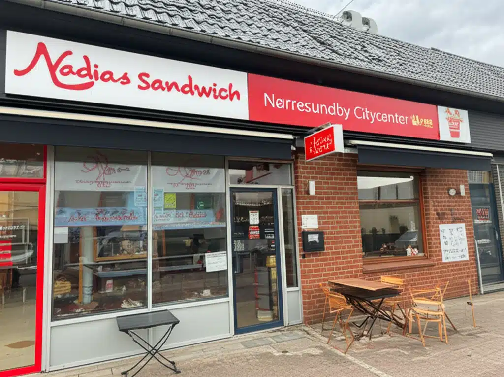 Nadias Sandwich, Nørresundby Citycenter 1 Nadias Sandwich: Lækker street food i Nørresundby Citycenter