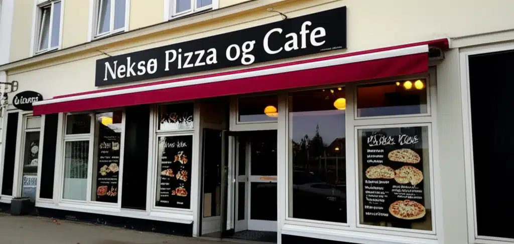Neksø Pizza og Cafe 1 Neksø Pizza og Cafe: Lækker pizza og hyggelig atmosfære