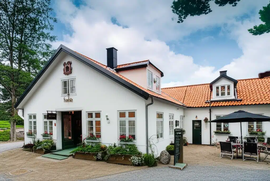 Nødebo Kro: Historisk idyllisk kro i Nordsjælland, Danmark