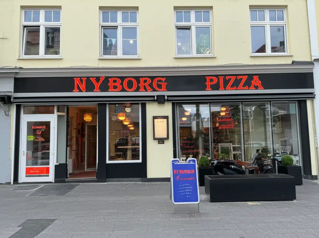 Nyborg Pizza: Lækker og sprød pizza i Nyborg centrum