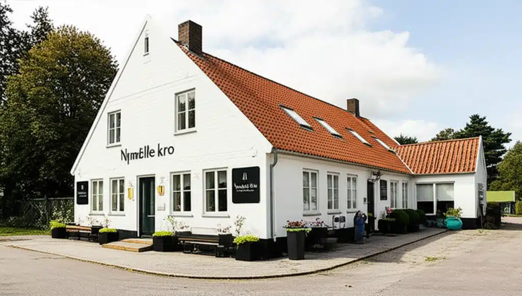 Nymølle kro 1 Nymølle Kro: Historisk kro og restaurant i idylliske omgivelser