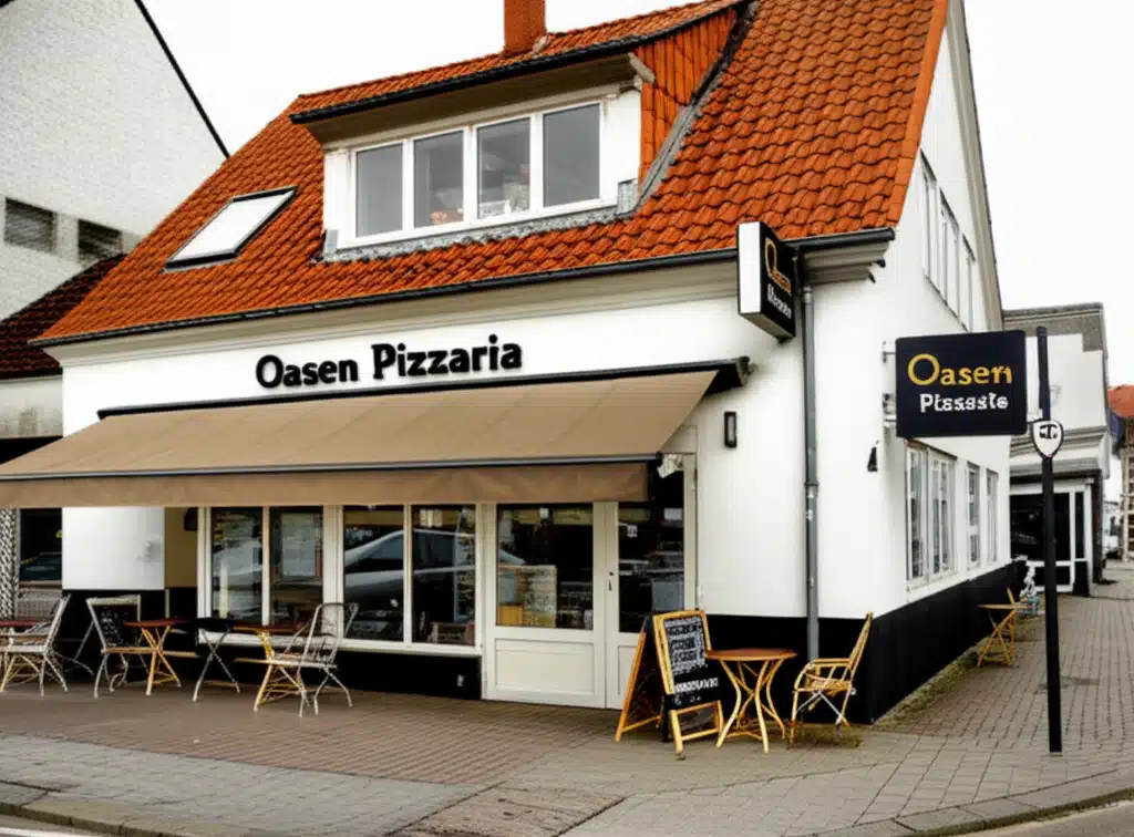 Oasen Pizzaria: Lækker pizza i hyggelig atmosfære
