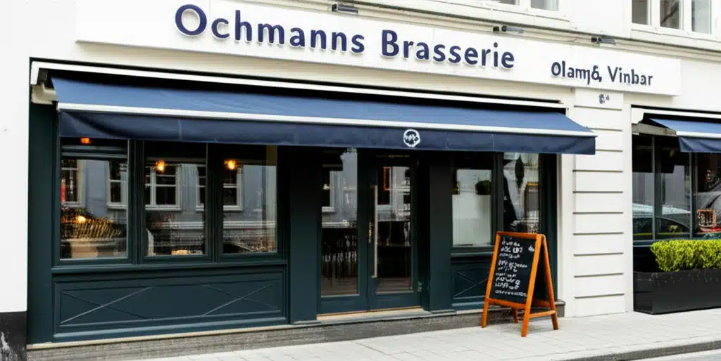Ochmanns Brasserie, Øl & Vinbar 1 Ochmanns Brasserie, Øl & Vinbar: Københavns hyggelige vin- og ølbar