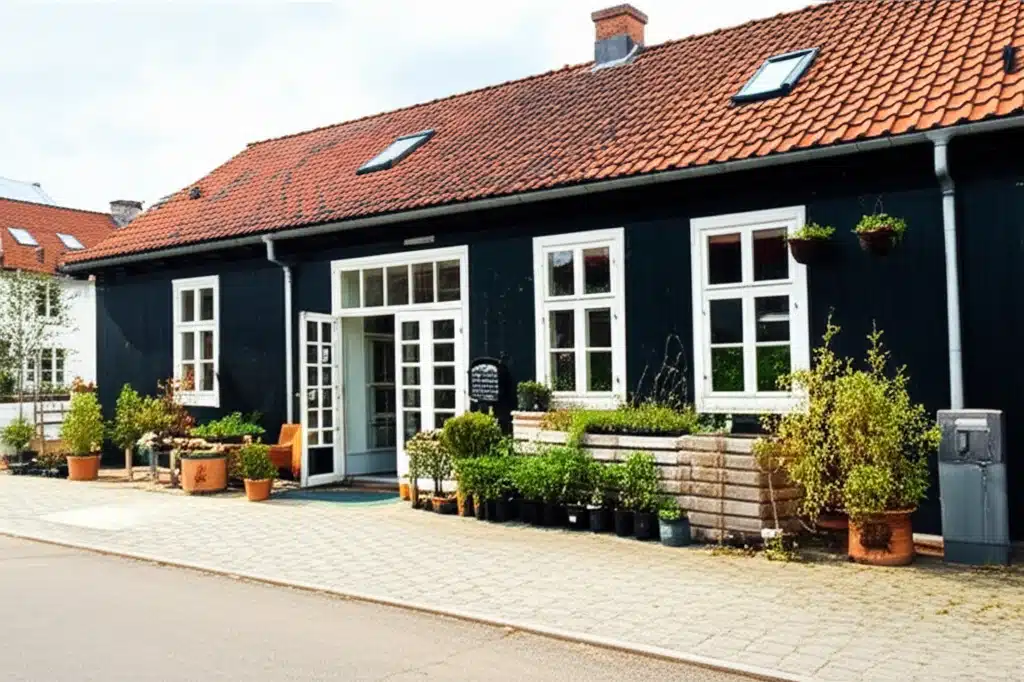 Naturplanteskolen - økologisk planteskole, kursussted, gårdbutik og café 1 Økologisk planteskole, kursussted, gårdbutik og café - Naturplanteskolen