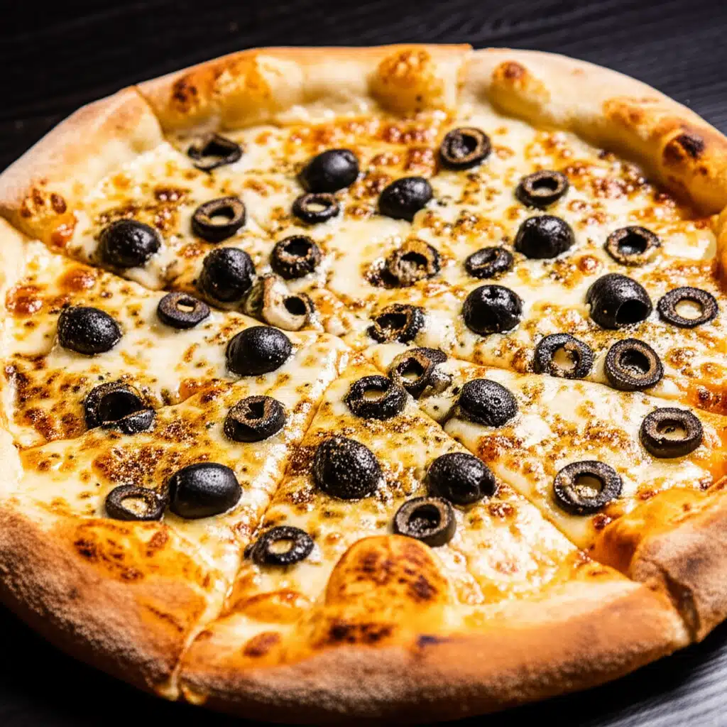 Oliven Pizza 1 Oliven Pizza: Lækker, frisk og krydret dansk pizza-oplevelse