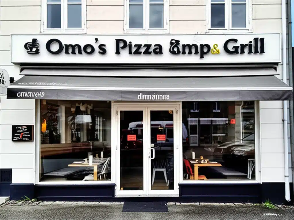 Omo's Pizza & Grill 1 Omos Pizza & Grill: Lækre retter fra grill og ovn