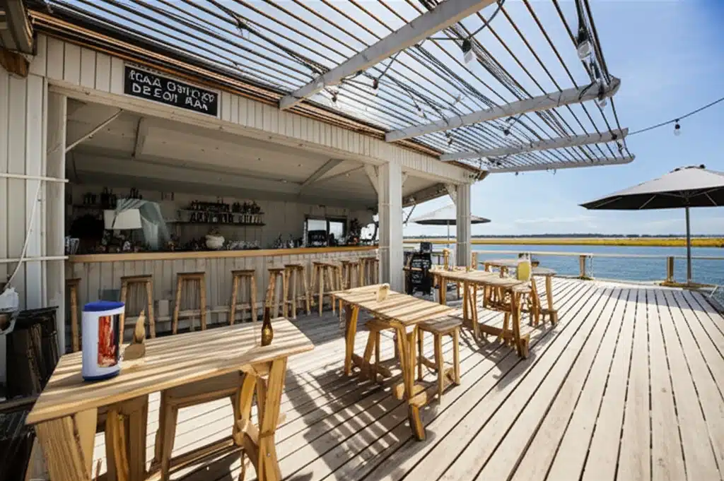 Paa Drejet Beach Bar 1 På Drejet Beach Bar: Perfekt sted for afslapning og cocktail