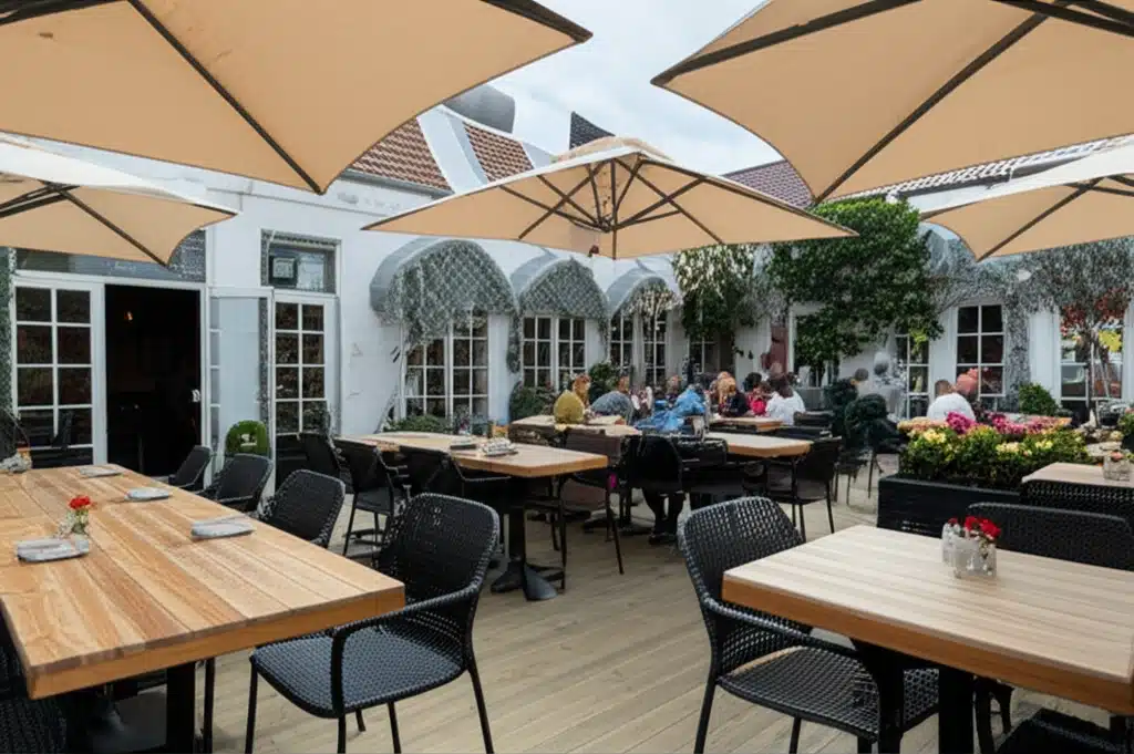 På Terrassen 1 På terrassen: Afslapning og hygge i det fri