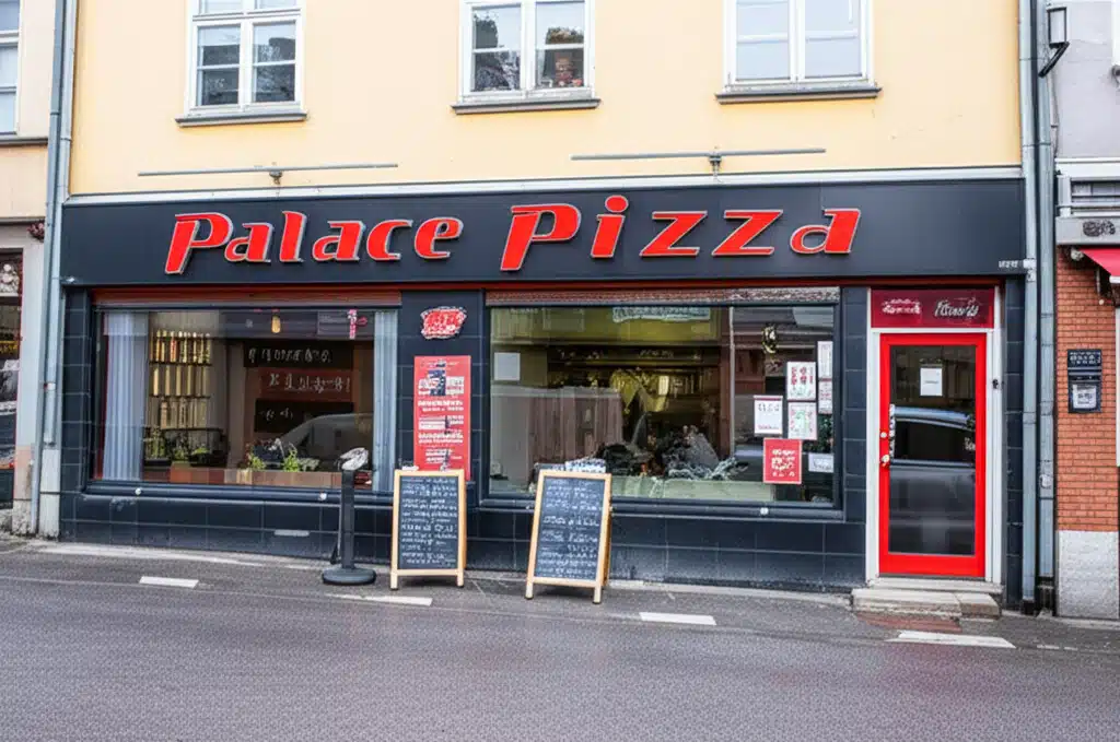Palace Pizza 1 Palace Pizza: Lækker, friskbagt pizza i smukke omgivelser